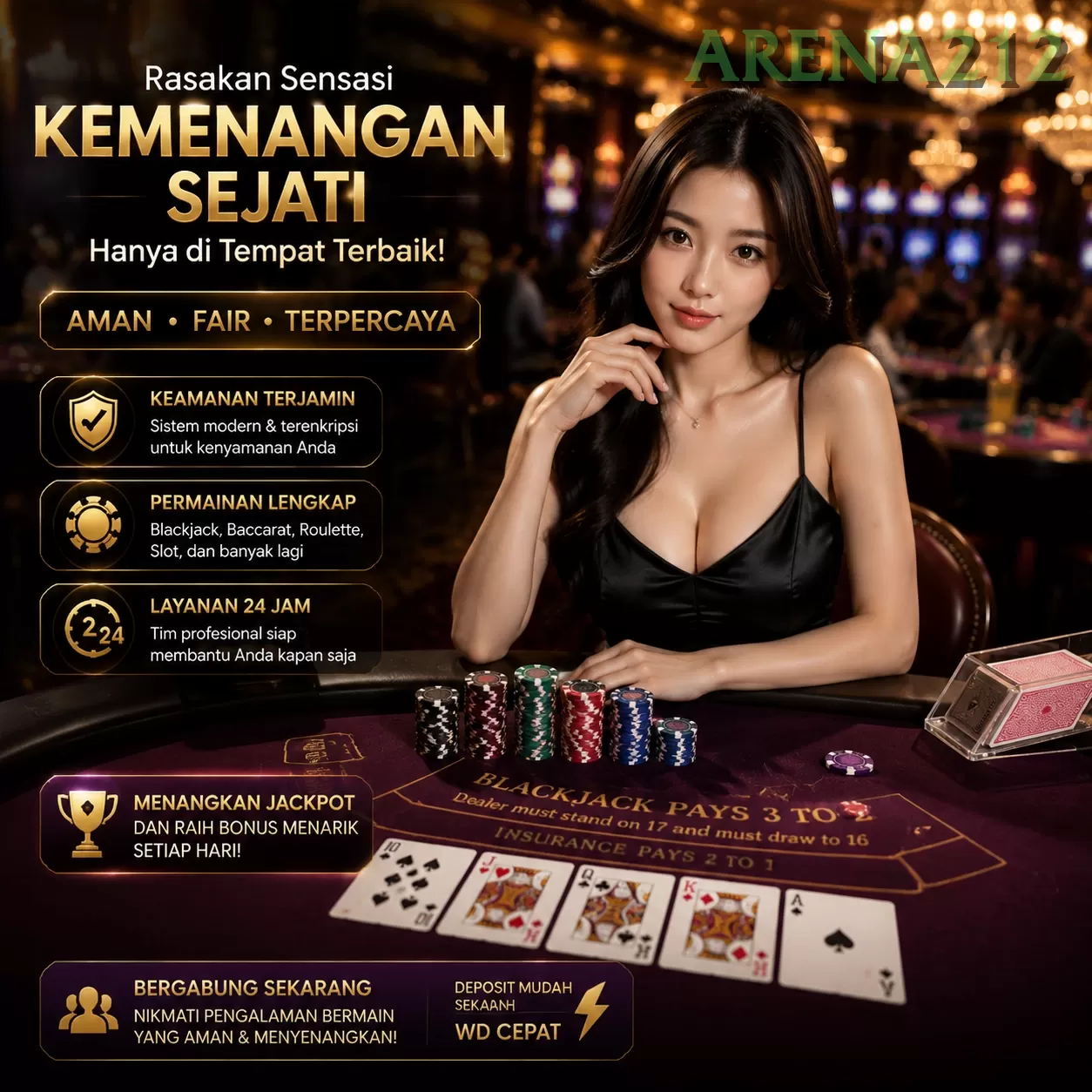 Keunggulan dan Fitur Menarik di arena212